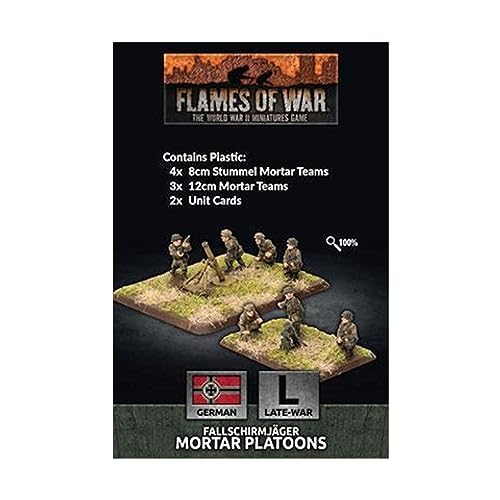 Flames of War: Late War: German: Fallschirmjager 8cm/12cm Mortar Platoon (GE769) von Flames of War