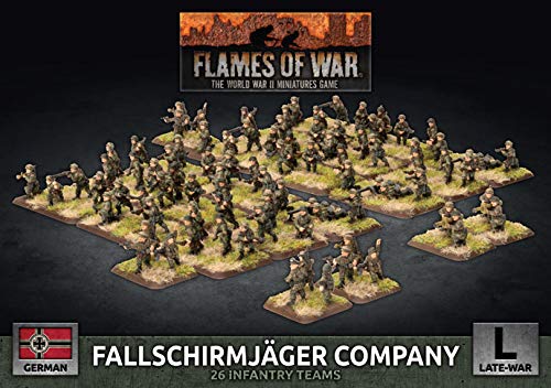 Flames of War: Late War: German: Fallschirmjager Company (GBX136) von Flames of War