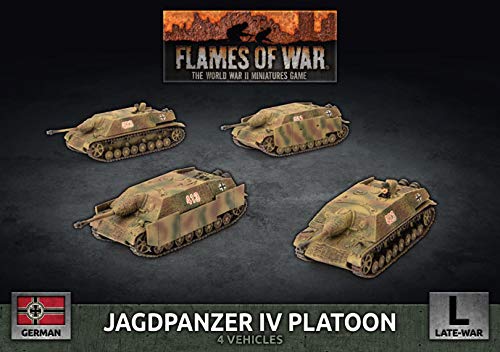 Flames of War: Late War: German: Jagdpanzer IV Tank-Hunter Platoon (GBX151) von Flames of War