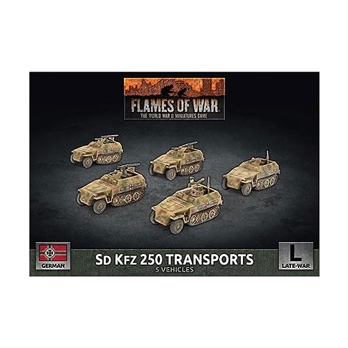 Flames of War: Late War: German: Sd Kfz 250 Half-Track Transport (GBX129) von Flames of War