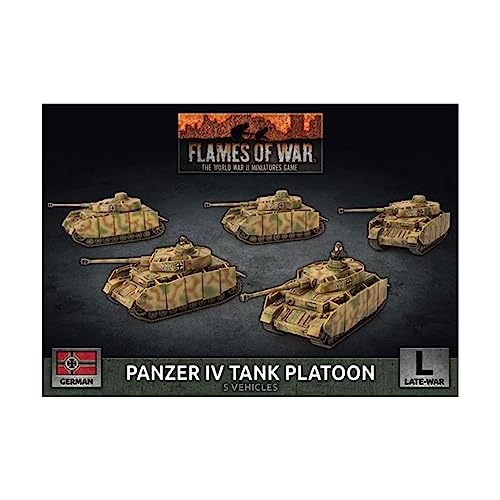 Flames of War: Spätkrieg: Deutsch: Panzer IV Platoon (GBX142) von Flames of War