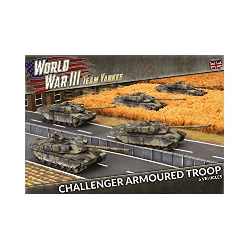 Team Yankee World War III British Challenger Armoured Troop TBBX11 Team Yankee World War III British Challenger Armoured Troop TBBX11 von Flames of War