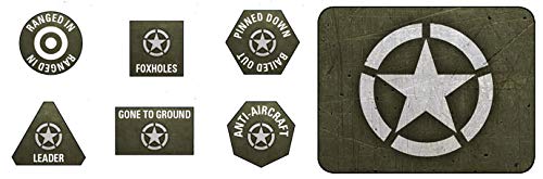 Flames of War: American Tokens and Objectives (US907) von Flames of War