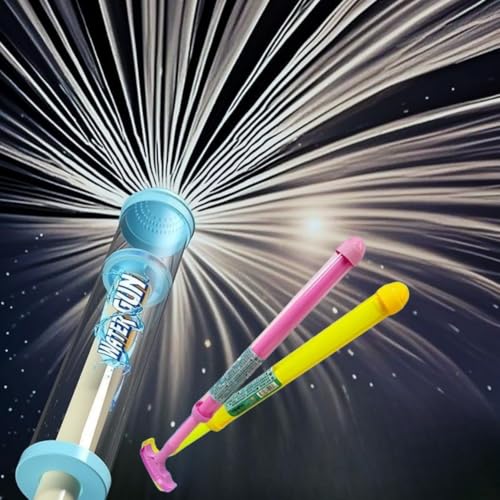 Feuerwerks Wasserpistole Kinder und Erwachsene, Romantisches Feuerwerks Wassersprühspielzeug, Wasser Feuerwerk Wasserspritzpistole, Strandspielzeug zum Baden,Pool, Party (2Stc) von Flanliy