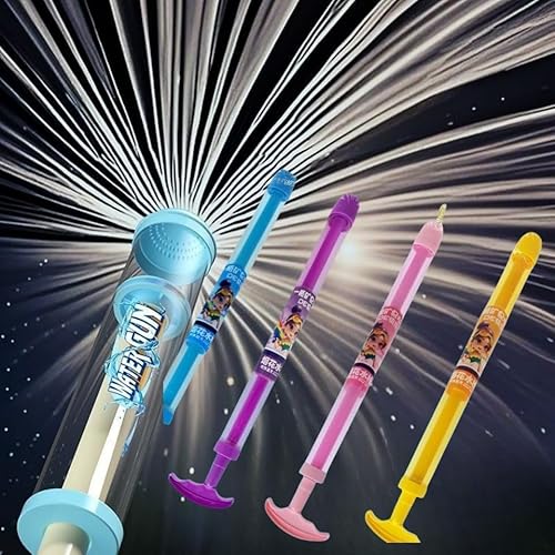 Feuerwerks Wasserpistole Kinder und Erwachsene, Romantisches Feuerwerks Wassersprühspielzeug, Wasser Feuerwerk Wasserspritzpistole, Strandspielzeug zum Baden,Pool, Party (4Stc) von Flanliy