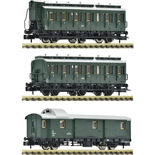 6260055 N 3er Set Personenwagen, Abteilwagen, ÖBB, Ep. III 6260055 N 3er Set Personenwagen, Abteilwagen, ÖBB, Ep. III von Fleischmann