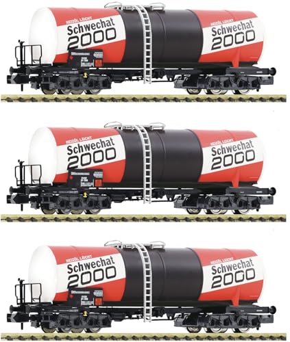 6660073 N 3er Set Kesselwagen, ÖBB, Ep. IV 'Schwechat 2000' 6660073 N 3er Set Kesselwagen, ÖBB, Ep. IV 'Schwechat 2000' von Fleischmann