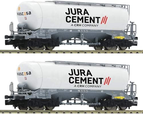 6660090 N 2er Set Silowagen Uacns, Wascosa, Ep. VI 'Jura Cement' 6660090 N 2er Set Silowagen Uacns, Wascosa, Ep. VI 'Jura Cement' von Fleischmann
