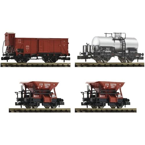 Fleischmann 6660120 N 4er-Set: Güterzug der DRG von Fleischmann