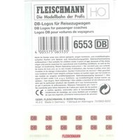 FLEISCHMANN 6553 H0 DB-Logos in neuester Ausführung für diverse Reisezugwagen, (7)4438/39 sowie einzelne Loks von Fleischmann