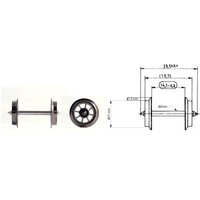 FLEISCHMANN 6562 H0 Speichen-Austausch-Radsatz - Wechselstrom Tauschradsatz FLEISCHMANN 6562 H0 Speichen-Austausch-Radsatz - Wechselstrom Tauschradsatz von Fleischmann