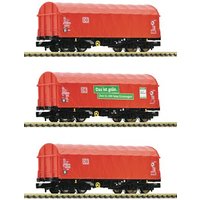 FLEISCHMANN 6660014 N 3-tlg. Set: Schiebeplanenwagen Shimmns, DB AG, Ep. VI FLEISCHMANN 6660014 N 3-tlg. Set: Schiebeplanenwagen Shimmns, DB AG, Ep. VI von Fleischmann