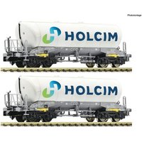 FLEISCHMANN 6660047 N 2-tlg. Set: Silowagen Uacns, Holcim, Ep. VI FLEISCHMANN 6660047 N 2-tlg. Set: Silowagen Uacns, Holcim, Ep. VI von Fleischmann