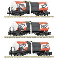 FLEISCHMANN 6660073 N 3-tlg. Set: Kesselwagen „ÖMV“, ÖBB, Ep. IV von Fleischmann