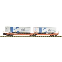 FLEISCHMANN 6660104 N Doppeltaschen-Gelenkwagen Sdggmrs 738/T3000e, Wascosa, Ep. VI FLEISCHMANN 6660104 N Doppeltaschen-Gelenkwagen Sdggmrs 738/T3000e, Wascosa, Ep. VI von Fleischmann