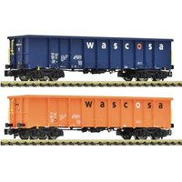 FLEISCHMANN 6660140 N 2-tlg. Set: Offene Güterwagen Eanos, Wascosa, Ep. VI FLEISCHMANN 6660140 N 2-tlg. Set: Offene Güterwagen Eanos, Wascosa, Ep. VI von Fleischmann