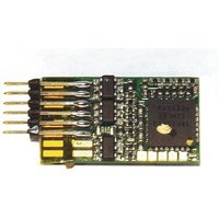FLEISCHMANN 687303 H0 Rückmeldefähiger DCC-Decoder mit integriertem 6-poligem Stecker (NEM 651) von Fleischmann