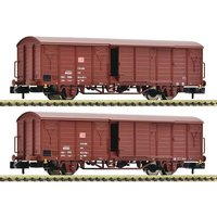 FLEISCHMANN 826213 N 2-tlg. Set Gedeckte Güterwagen Gbs258, DB AG, Ep. V von Fleischmann