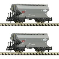 FLEISCHMANN 830311 N 2-tlg. Set: Getreidesilowagen Tgpps, SBB, Ep. V FLEISCHMANN 830311 N 2-tlg. Set: Getreidesilowagen Tgpps, SBB, Ep. V von Fleischmann
