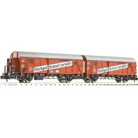FLEISCHMANN 830603 N Leig-Wageneinheit, zwei Güterwagen der Bauart Gllh 12, DB, Ep. III FLEISCHMANN 830603 N Leig-Wageneinheit, zwei Güterwagen der Bauart Gllh 12, DB, Ep. III von Fleischmann