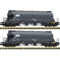 FLEISCHMANN 849005 N 2-tlg. Set: Staubsilowagen, GATX, Ep. V-VI FLEISCHMANN 849005 N 2-tlg. Set: Staubsilowagen, GATX, Ep. V-VI von Fleischmann