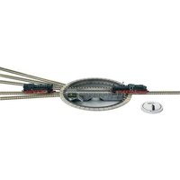 FLEISCHMANN 9152 N Modell-Drehscheibe, mit Drehscheiben-Schalter 6910. Länge der Drehbrücke 183 mm. FLEISCHMANN 9152 N Modell-Drehscheibe, mit Drehscheiben-Schalter 6910. Länge der Drehbrücke 183 mm. von Fleischmann