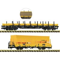 FLEISCHMANN 880908 N 2-tlg. Set: Rungenwagen Res / Kbs, Strukton Rail, Ep. VI FLEISCHMANN 880908 N 2-tlg. Set: Rungenwagen Res / Kbs, Strukton Rail, Ep. VI von Fleischmann