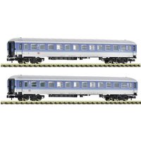 Fleischmann 6260025 N 2er-Set 2: Reisezugwagen „IR 2471“ der DB AG 2. Klasse Wagen Gattung Bimz 264.6 und einem Wagen 2. Klasse von Fleischmann