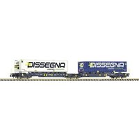 Fleischmann 825029 N Doppeltaschen-Gelenkwagen T2000 der Wascosa Fleischmann 825029 N Doppeltaschen-Gelenkwagen T2000 der Wascosa von Fleischmann