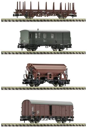 Fleischmann 6660044 N 4er-Set Güterwagen der DB von Fleischmann