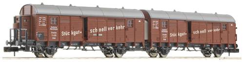 Fleischmann 6660033 N Leig-Wageneinheit 2 der DRG Gedeckter Güterwagen Glleh „Dresden“ von Fleischmann
