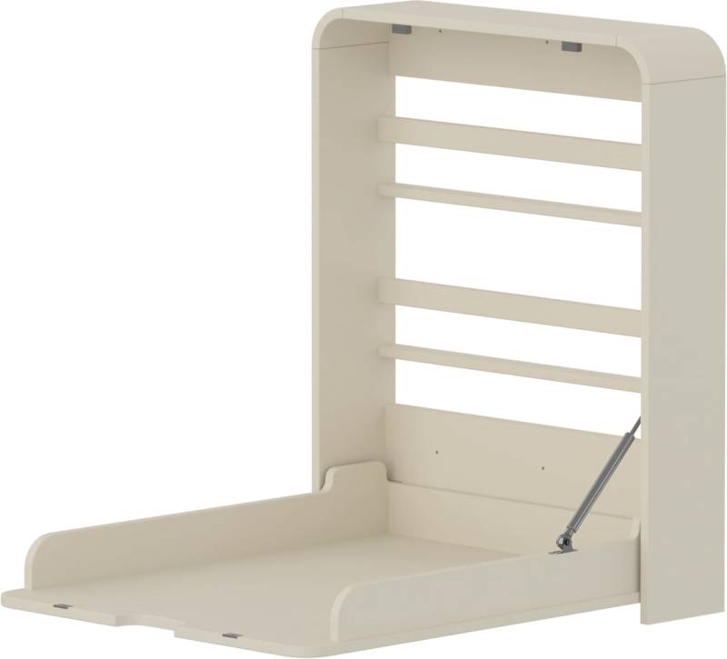 Flexa Nova Wandmontierter Wickeltisch, Cream von Flexa