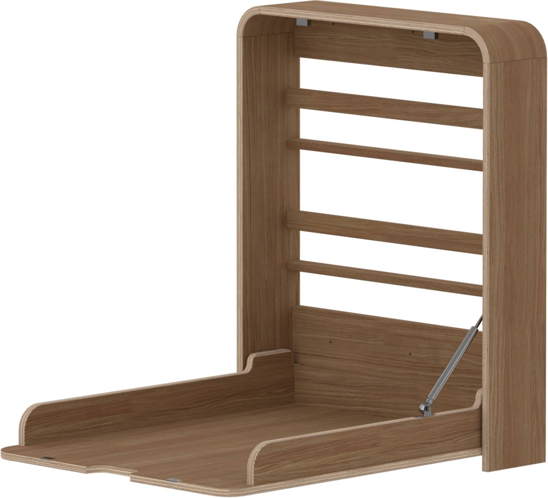 Flexa Nova Wandmontierter Wickeltisch, Oak von Flexa
