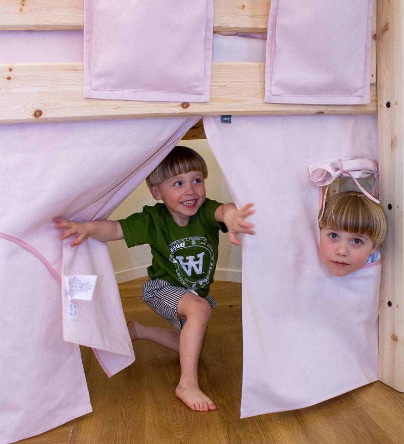 Flexa Spielvorhang für Halbhochbett - Dawn - Mauve Morn - Flexa - One Size - Spielzelt von Flexa