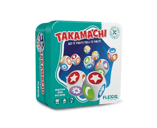 FlexiQ | Takamachi | Würfelspiel | ab 5 Jahren | 2–4 Spieler | 5 Minuten Spielzeit von FlexiQ
