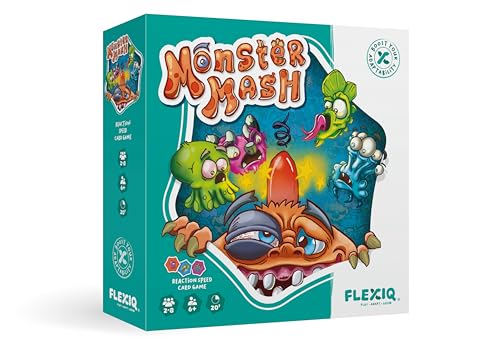 FlexiQ Monster Brei, Kartenspiel, ab 6 Jahren, 2–8 Spieler, 20 Minuten Spieldauer FlexiQ Monster Brei, Kartenspiel, ab 6 Jahren, 2–8 Spieler, 20 Minuten Spieldauer von FlexiQ