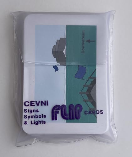 Marine Flip Cards CEVNI Signs Symbole & Lights - Marine Flash Cards for Study, Revision and Training RYA/MCA/ICC von Flip CARDS