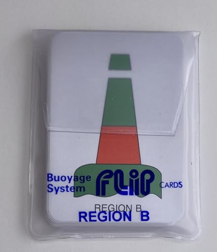 Marine Flip Cards - IALA Buoyage 'Area B' Marine Flash Cards for Study, Revision and Training RYA/MCA/ICC von Flip CARDS