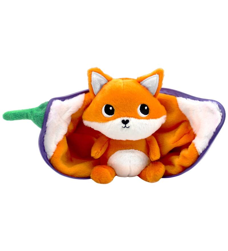 Flipetz Kuscheltier - Der Fuchs Russet And Fig - 22 cm - Lila/Or - Flipetz - One Size - Kuscheltiere Flipetz Kuscheltier - Der Fuchs Russet And Fig - 22 cm - Lila/Or - Flipetz - One Size - Kuscheltiere von Flipetz