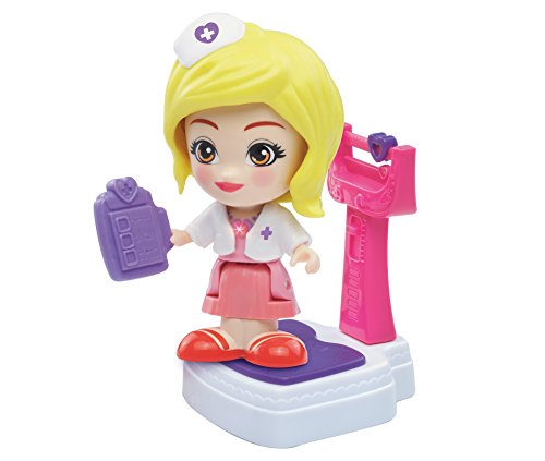 VTech - Puppe Carina la Doctor, Spricht Spanisch, Flipsies (3480-172722) von Vtech