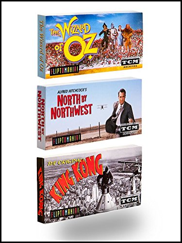 Fliptomania Classic Movies Flipbook 3-Pack: Wizard of Oz, North by Northwest, King Kong (Original) von Fliptomania