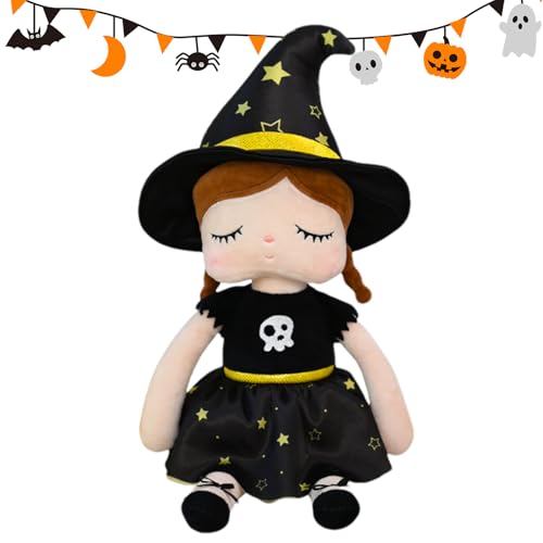 Halloween Puppen - Süße Stoffpuppe Mädchen,Figuren Festliche Weiche Dekoration Für Zuhause Halloween Kinder Spielzeit Innendekoration Halloween Puppen - Süße Stoffpuppe Mädchen,Figuren Festliche Weiche Dekoration Für Zuhause Halloween Kinder Spielzeit Innendekoration von Flkiglm