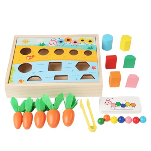 Karottenernte-Spiel, Holzspielzeug, Farbanpassungsspiel | Farbform-Matching-Spiel | Sensorisches Holzspielzeug, Feinmotorikspiel, Karottenernte-Obstgarten-Sortierspielzeug für und Mädchen im Alter von Karottenernte-Spiel, Holzspielzeug, Farbanpassungsspiel | Farbform-Matching-Spiel | Sensorisches Holzspielzeug, Feinmotorikspiel, Karottenernte-Obstgarten-Sortierspielzeug für und Mädchen im Alter von von Flkiglm