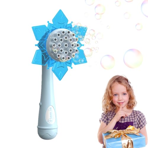 Outdoor Seifenblasen Spielzeug,Elektrischer Seifenblasen Generator Mit Ventilator - Batteriebetriebene Handheld-Mit Kühlfunktion Tragbares Spielzeug Für Kinder Ab 3 Jahren Perfekt Für Partys von Flkiglm
