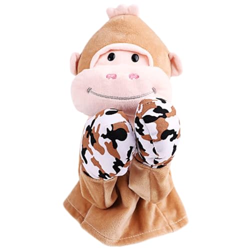 Tierhandpuppen, Handpuppen für Kinder,Boxing Kung Fu Tierhandpuppe mit Geräuschen und Action - Toy Plüsch Stoffed Doll Bildungsrolle Spielen Geschichtenerzählen zum Geburtstag von Flkiglm