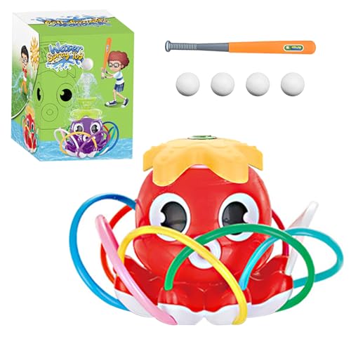 Wassersprenger Baseball Spielzeug, Rasen Wasserspray Spiel, Interaktiver Rotations-Sprinkler Für Kinder Pool Garten Rasen Sommerspaß Aktivitäten Wassersprenger Baseball Spielzeug, Rasen Wasserspray Spiel, Interaktiver Rotations-Sprinkler Für Kinder Pool Garten Rasen Sommerspaß Aktivitäten von Flkiglm