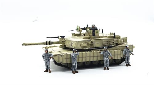 3R M1A2 Abrams TUSK I 3rd Squadron 3rd Amored Cavairy Regiment FOB Hammer Irak mit 5 Crews 1/72 ABS Tank vorbaumodell von FloZ