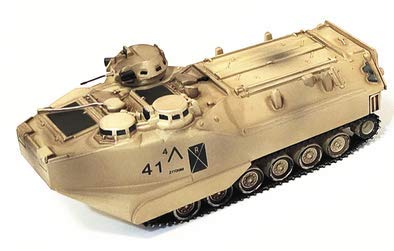 3R USA AAV-7A1 Amphibisches Panzerfahrzeug, Wüstengelb, 1/72 Druckguss-Modell, fertiger Tank von FloZ