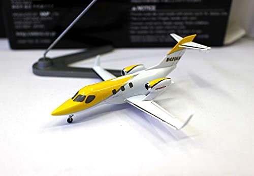 Ebbro for Hondajet Private Business Jet Yellow 1/144 Druckgussflugzeug von FloZ
