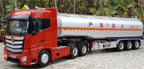 FOTON Foton Auman EST Container Tanker Anhänger 1/36 DIECAST Truck Vorgebautes Modell von FloZ
